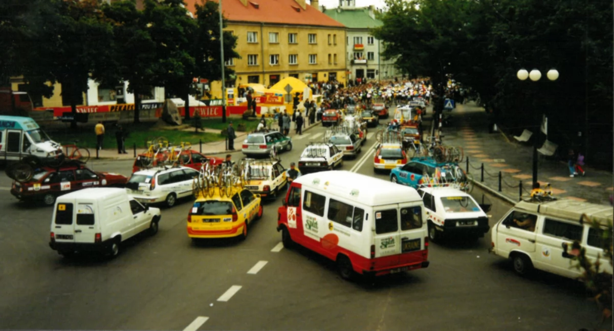 Na zdjęciu: Tour de Pologne, rok 1977. Zbiory muzeum
