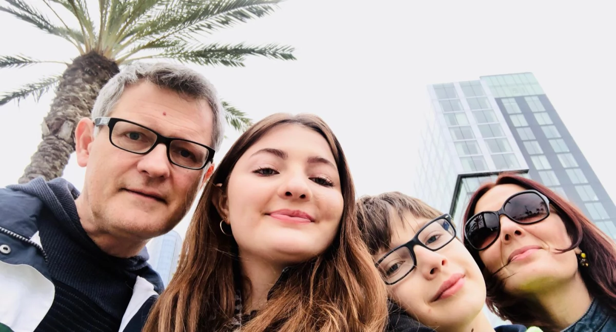 Na zdjęciu: Ludmiła mieszka z rodziną w Fort Worth w Teksasie