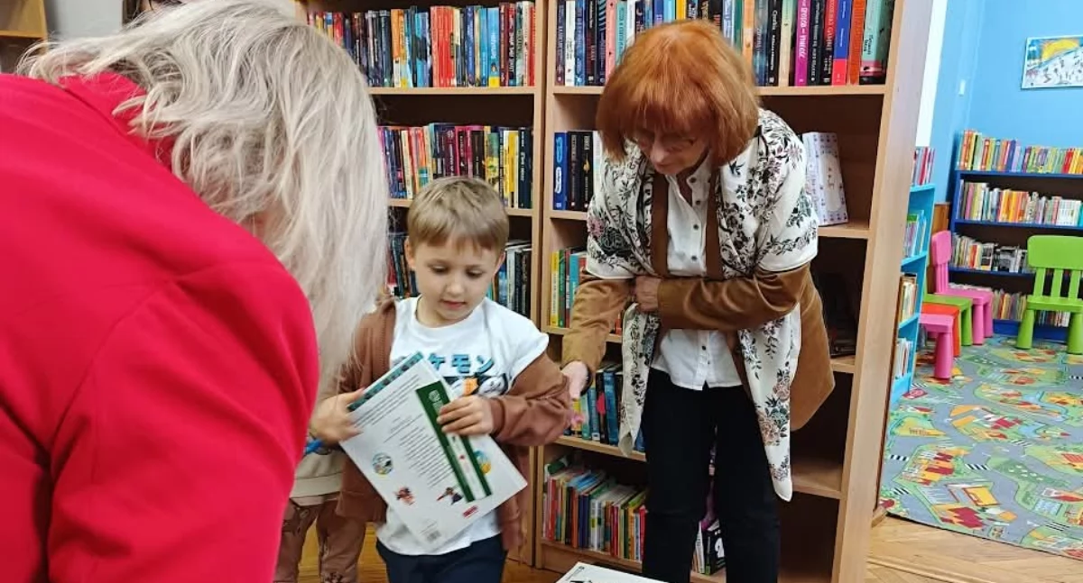 Na zdjęciu: Biblioteka przygotowała wiele atrakcji, fot M Facebook/MBP Radomsko 