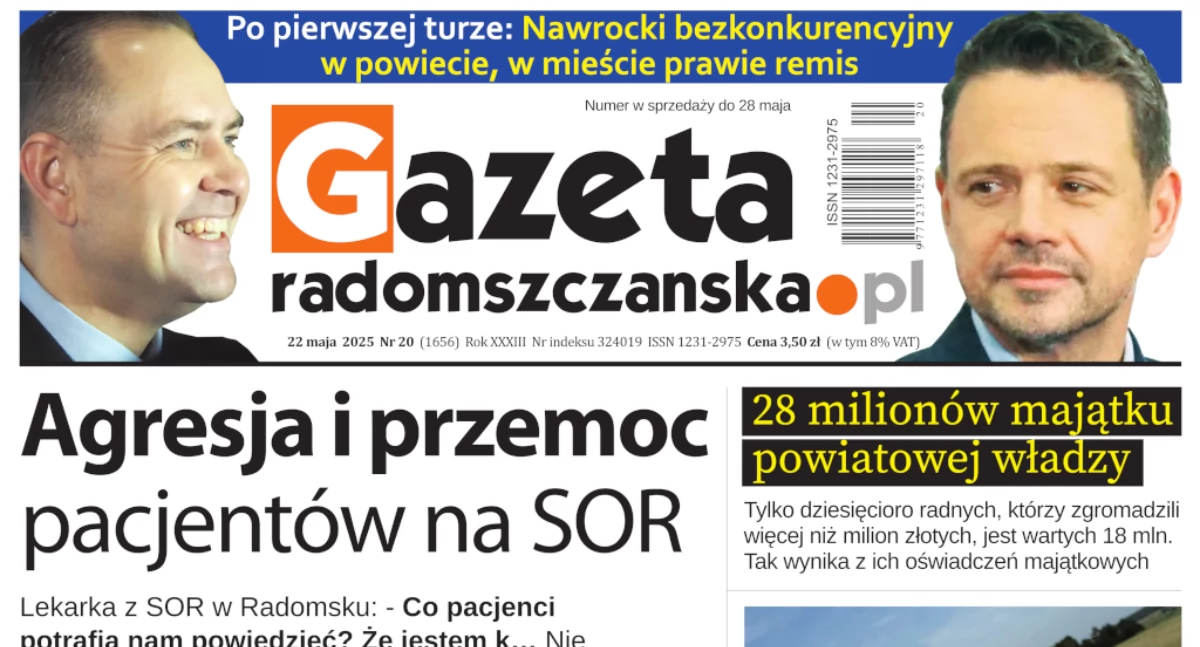 Na zdjęciu: Okładka najnowszego wydania Gazety