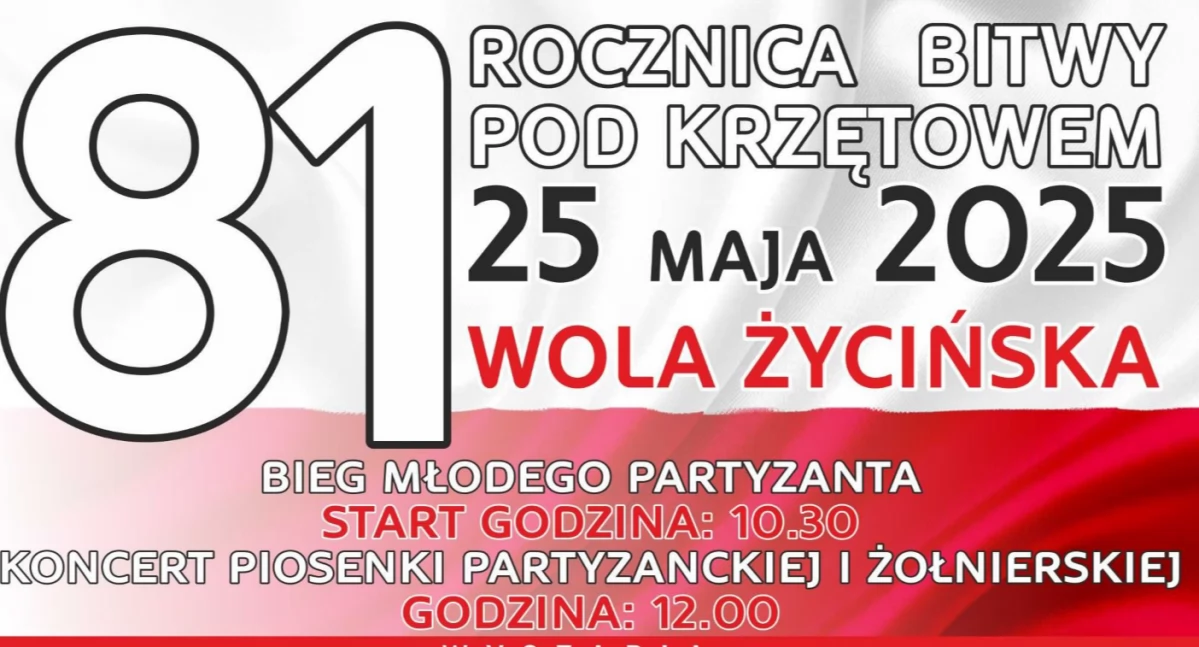 Na zdjęciu: Plakat promujący, fot. Facebook/GOKiS Wielgomłyny 