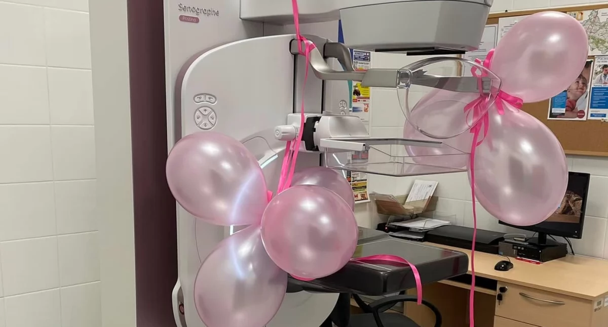 Na zdjęciu: Mammograf tylko niekomercyjnie, fot. Facebook/Szpital Powiatowy 