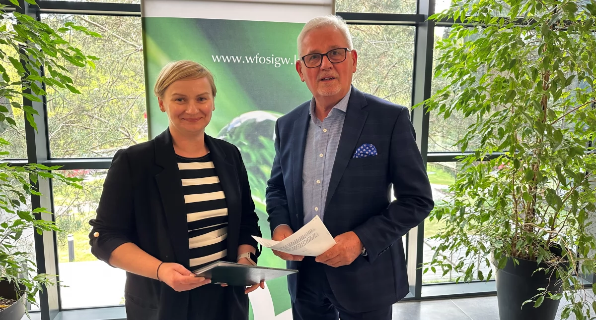 Zastępca Prezesa Jerzy Kaczmarek, Kierownik Zespołu Doradców Energetycznych Magdalena Jankowska-Kostrzewa 