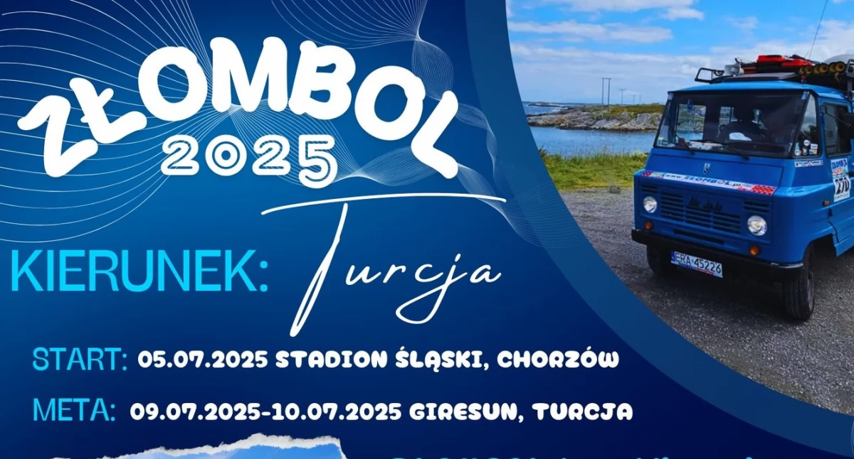 Na zdjęciu: Plakat promujący, fot.  Facebook/Ale JaJa-Złombol Team 