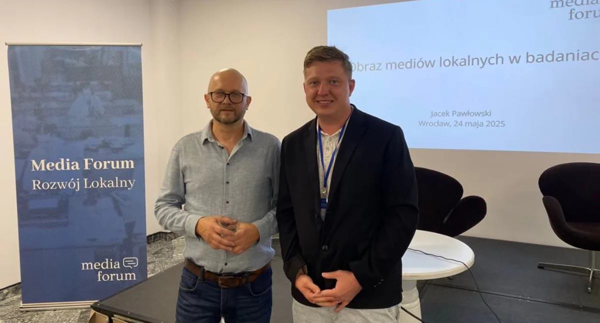Na zdjęciu Andrzej Andrysiak i Paweł Aulich
