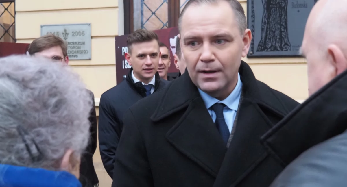 Na zdjęciu: Po raz pierwszy do Radomska Karol Nawrocki przyjechał w grudniu 2024 roku