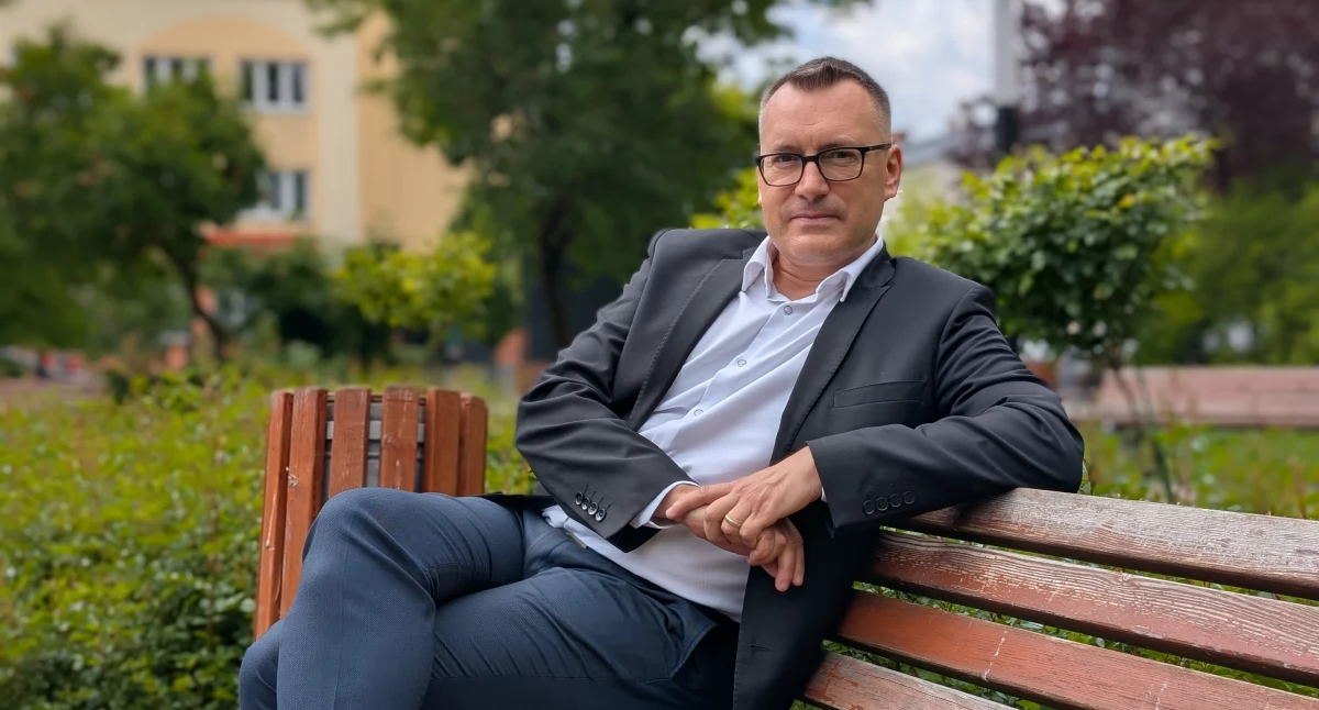 Na zdjęciu: Edukować, edukować i jeszcze raz edukować - mówi pan Artur