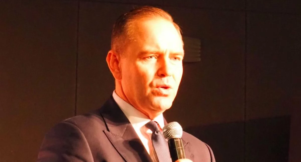Karol Nawrocki wygrał wybory (na zdj. podczas spotkania wyborczego w Miejskim Domu Kultury 4 lutego 2025)