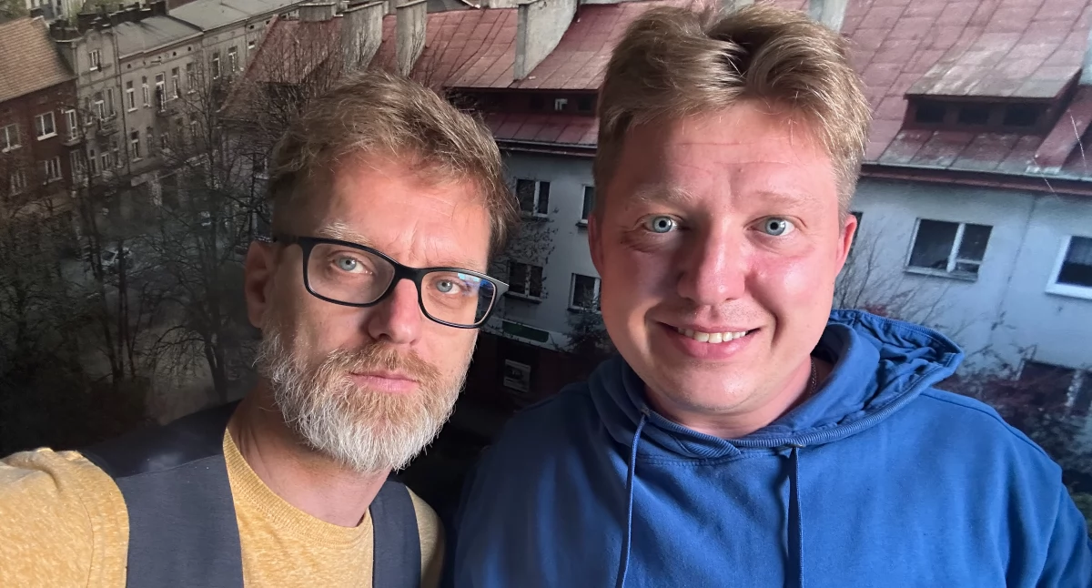 Na zdjęciu Janusz Kucharski i Paweł Aulich