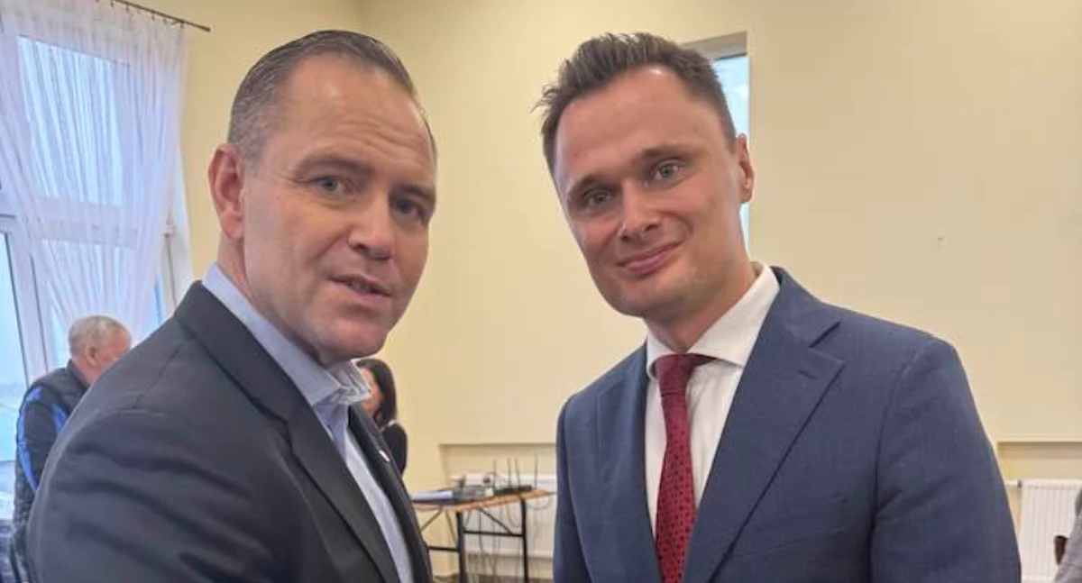 Na zdjęciu: Karol Nawrocki i Krzysztof Ciecióra, fot. Facebook/Krzysztof Ciecióra