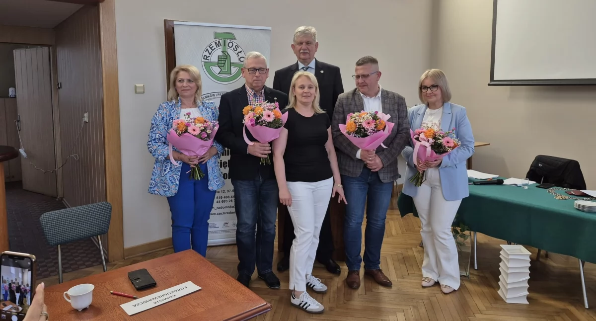 Na zdjęciu: Wybrano nowe władze cechu, fot. Facebook/Cech Radomsko