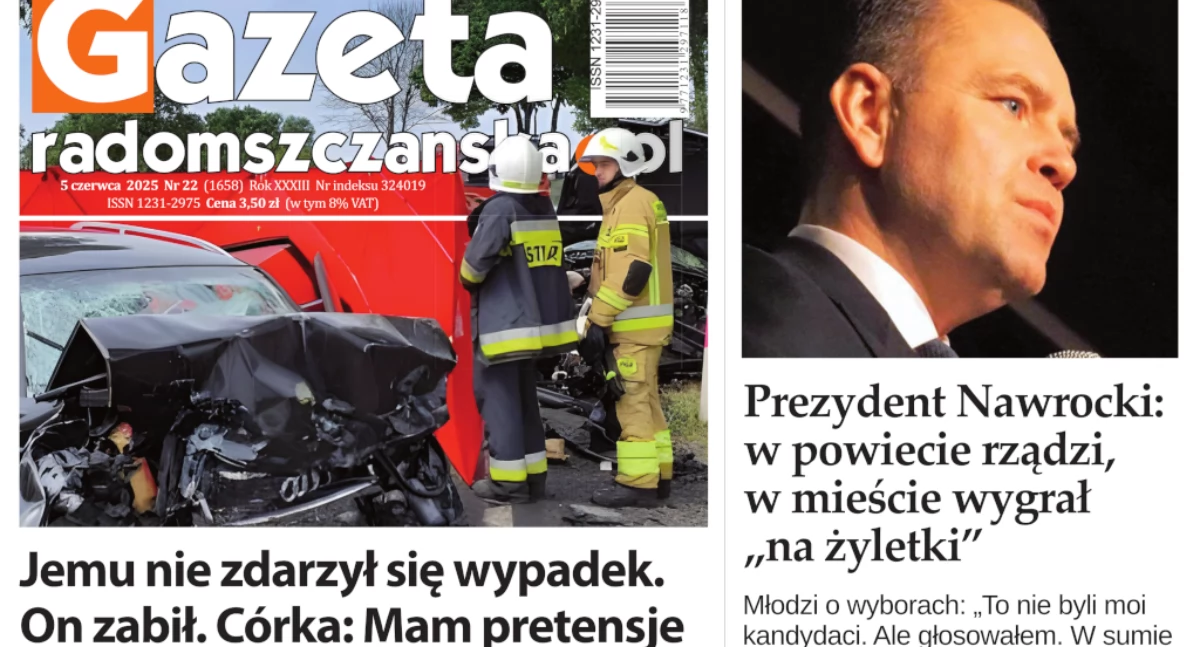 Na zdjęciu: Okładka najnowszego wydania Gazety
