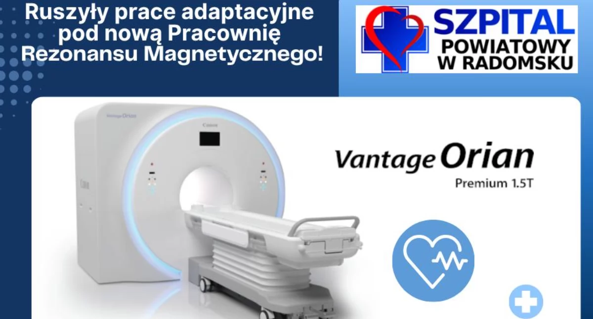 Na zdjęciu: Plakat promujący, fot. Facebook/Szpital Powiatowy w Radomsku