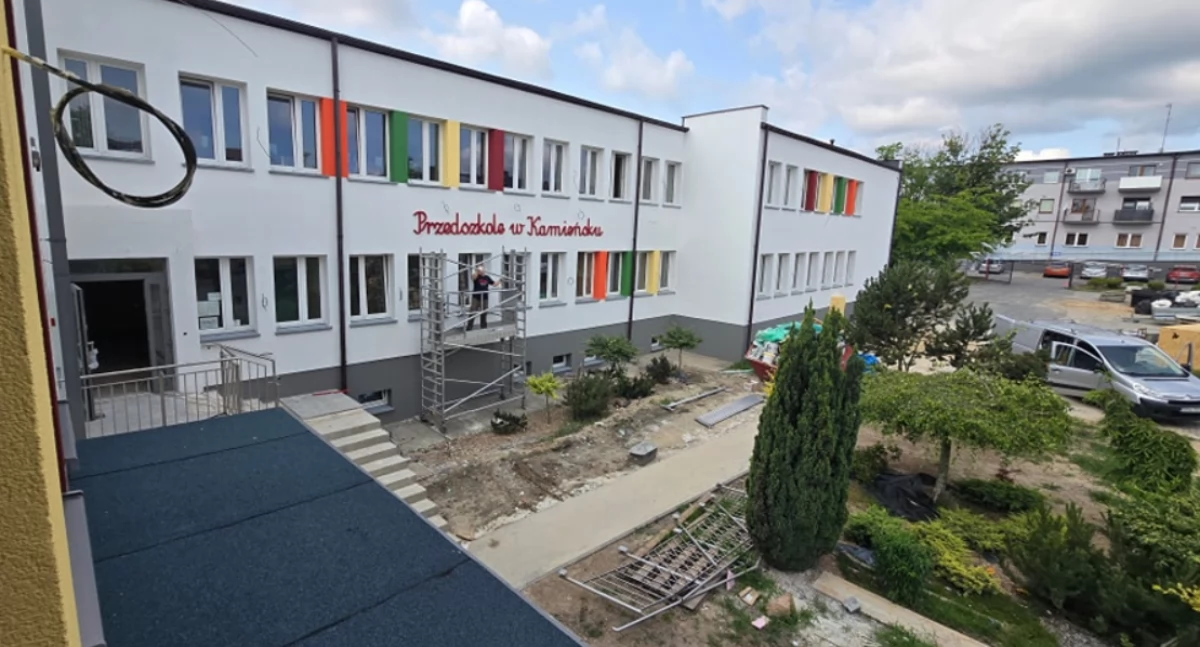 Na zdjęciu: Publiczne Przedszkole w Kamieńsku 
