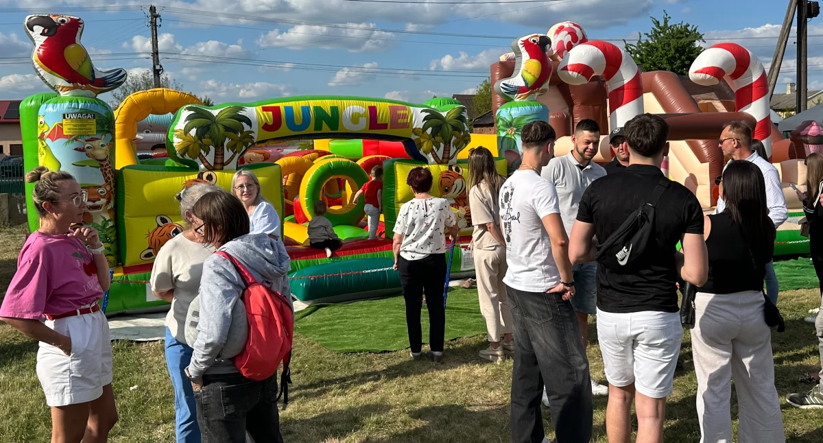 Na zdjęciu: uczestnicy pikniku plenerowego