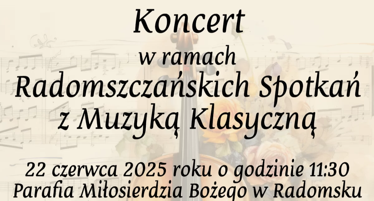 Na zdjęciu: Plakat wydarzenia