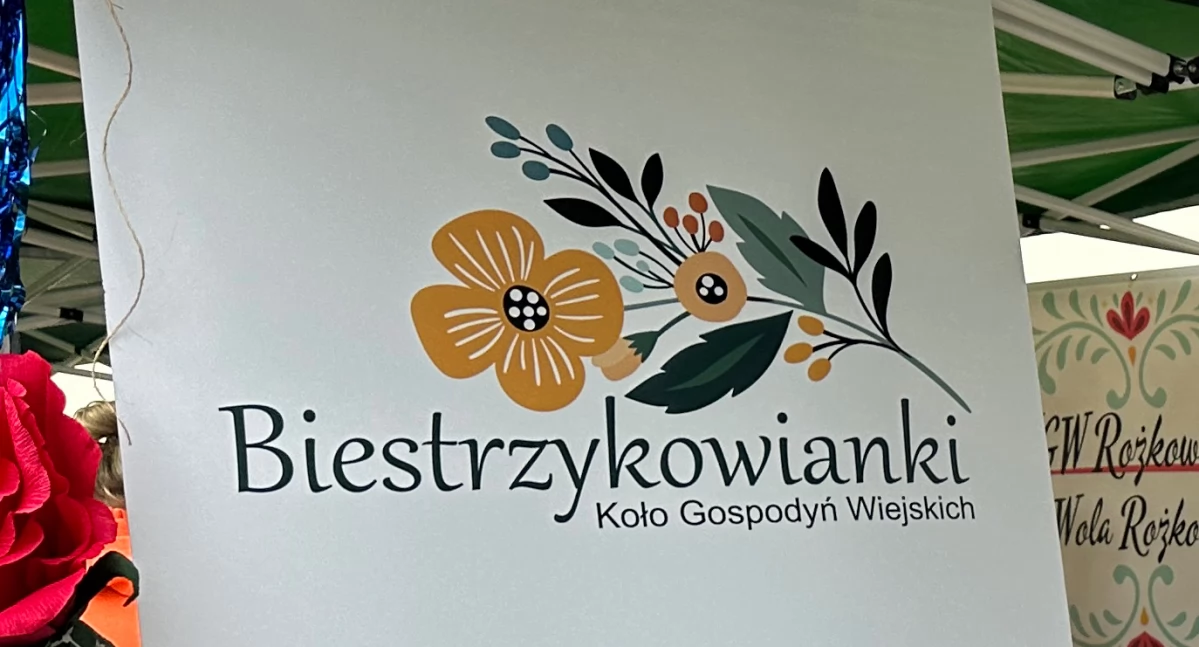 Na zdjęciu: logo Koła Gospodyń Wiejskich Biestrzykowianki