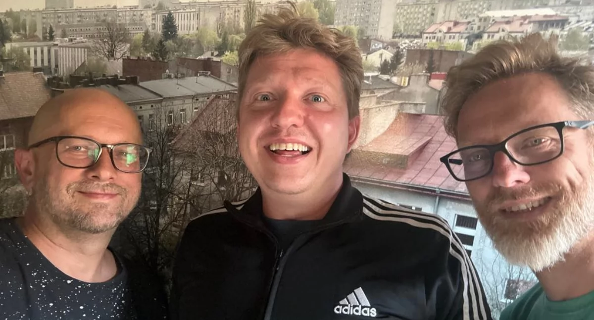 Na zdjęciu dziennikarze Gazety Radomszczańskiej