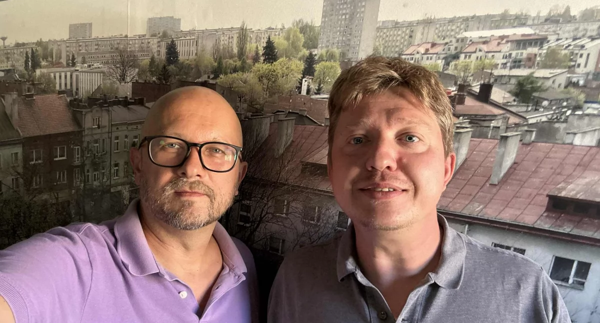 Na zdjęciu Paweł Aulich i Andrzej Andrysiak
