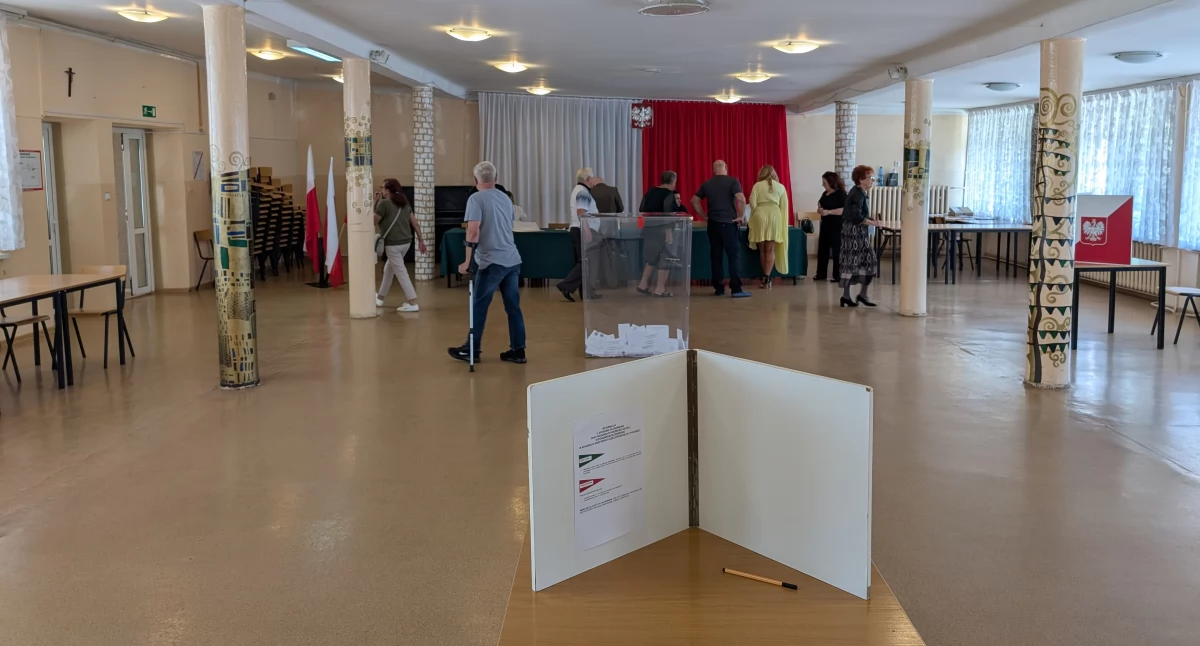 Na zdjęciu: Wybory prezydenckie, druga tura