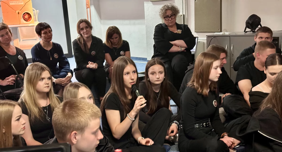 Na zdjęciu: finisaż projektu Stowarzyszenia Strefa Styku 