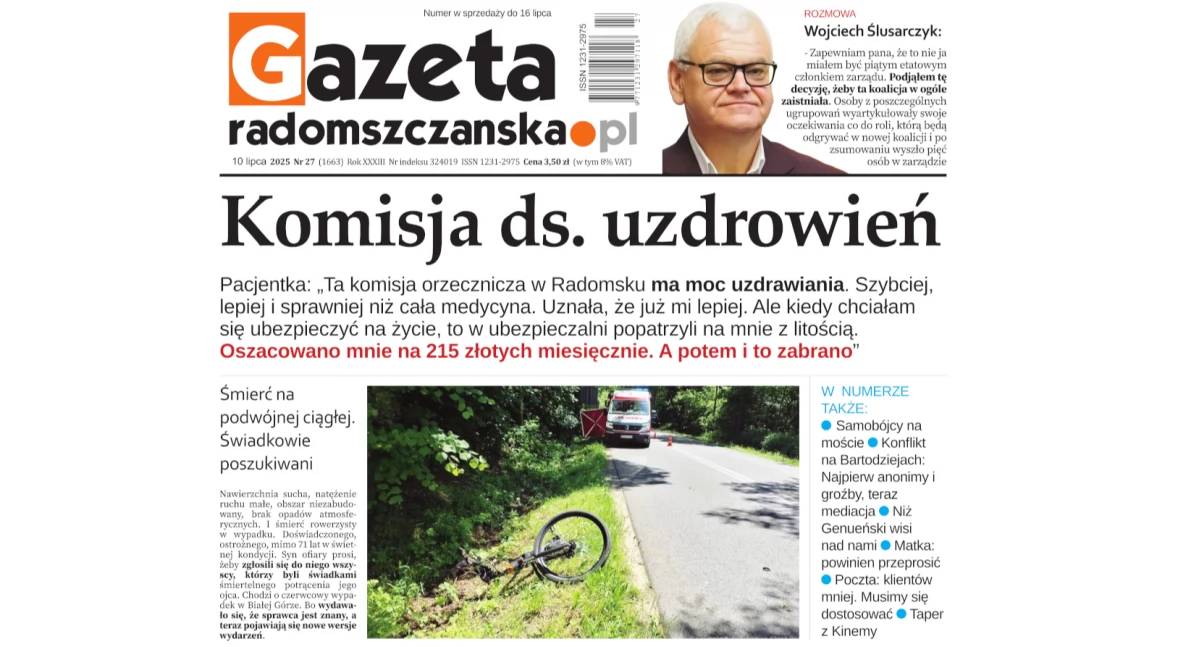 Na zdjęciu: Okładka najnowszego wydania Gazety