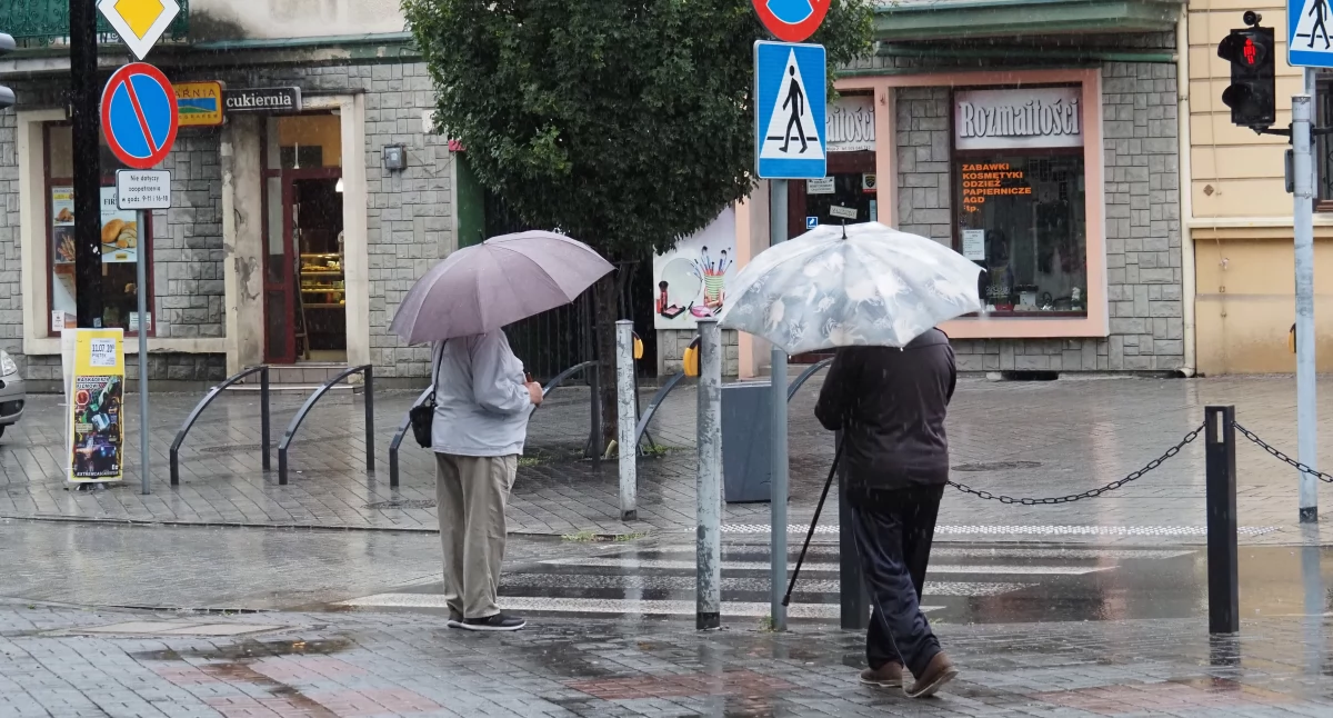 Na zdjęciu ulica Reymonta, środa 9 lipca