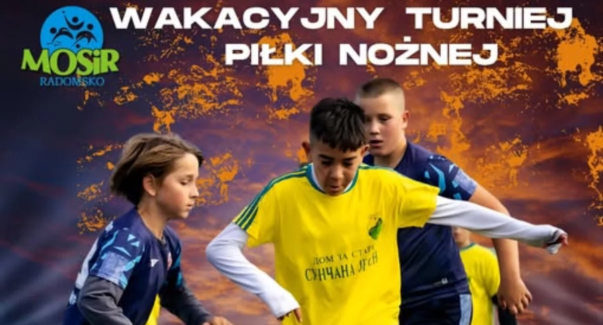 Na zdjeciu: Plakat promujący, fot. Facebook/MOSiR Radomsko