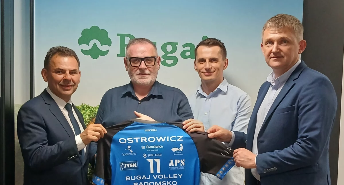 Zarząd klubu oraz właściciele firmy Bugaj Andrzej Ostrowicz  i Łukasz Ostrowicz