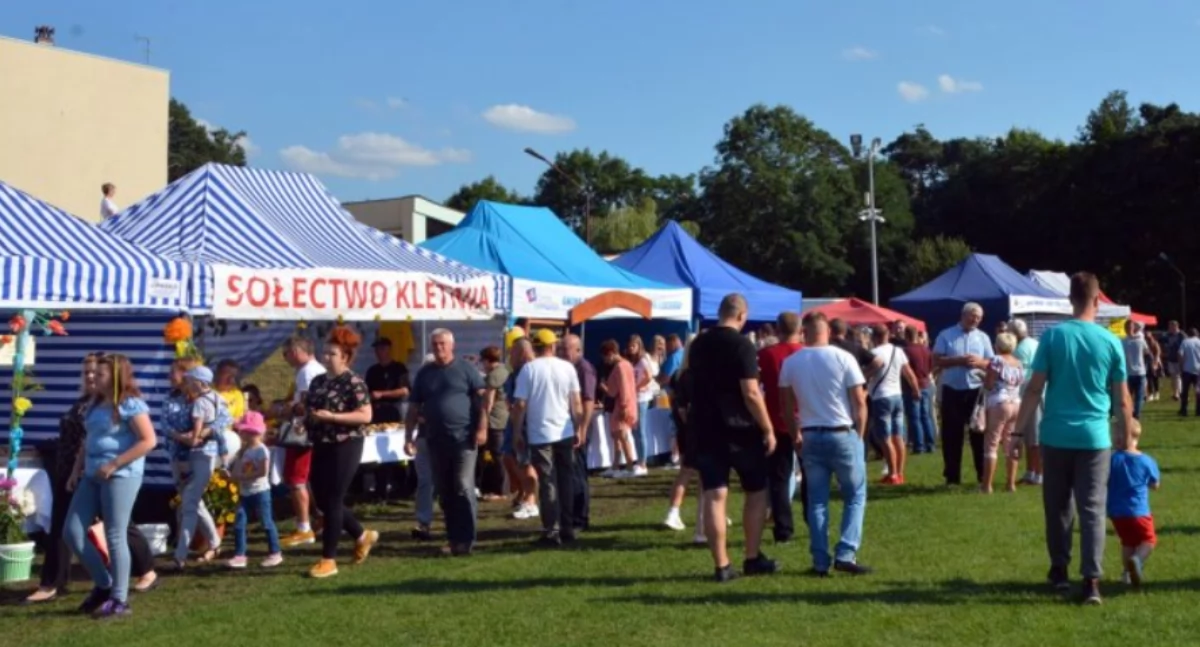Na zdjęciu: Święto Miodu w Gomunicach w 2021 roku, fot. Powiat Radomszczański
