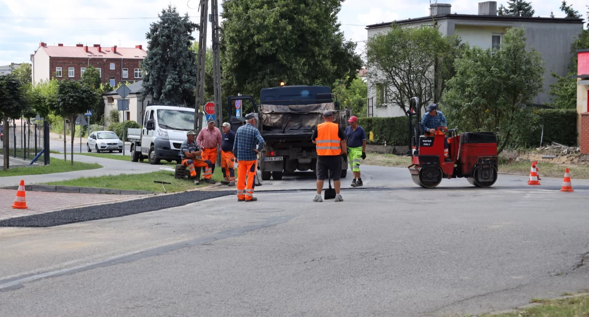 Na zdjęciu: Prace budowlane, fot. Facebook/Radomsko Miasto Otwarte