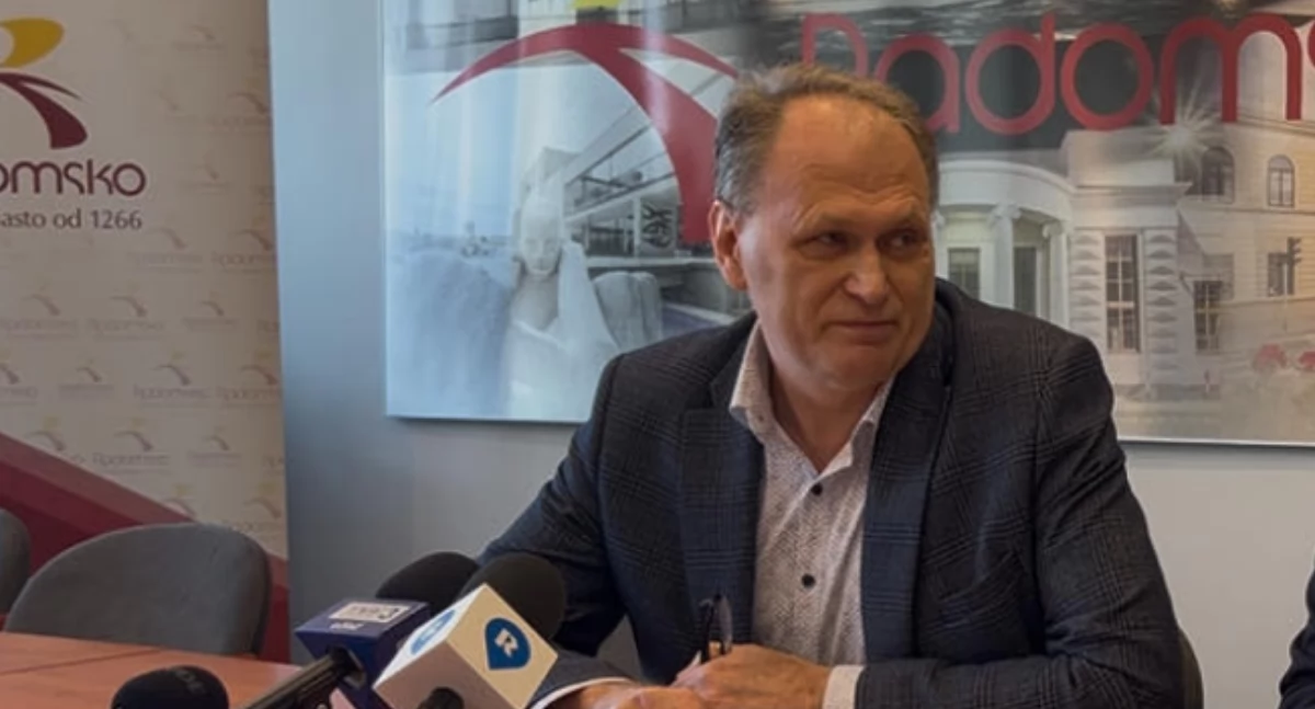 Na zdjęciu prezydent Jarosław Ferenc
