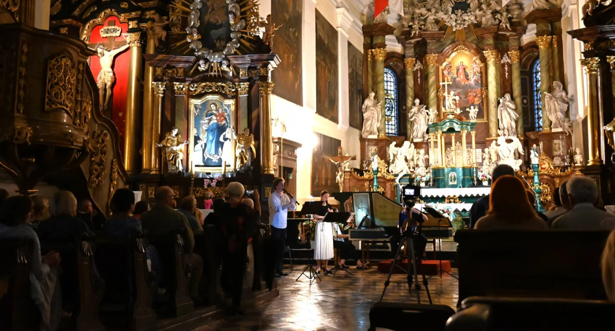 Na zdjęciu: Koncert był jednym z elementów projektu, fot. Facebook/Powiat Radomszczański