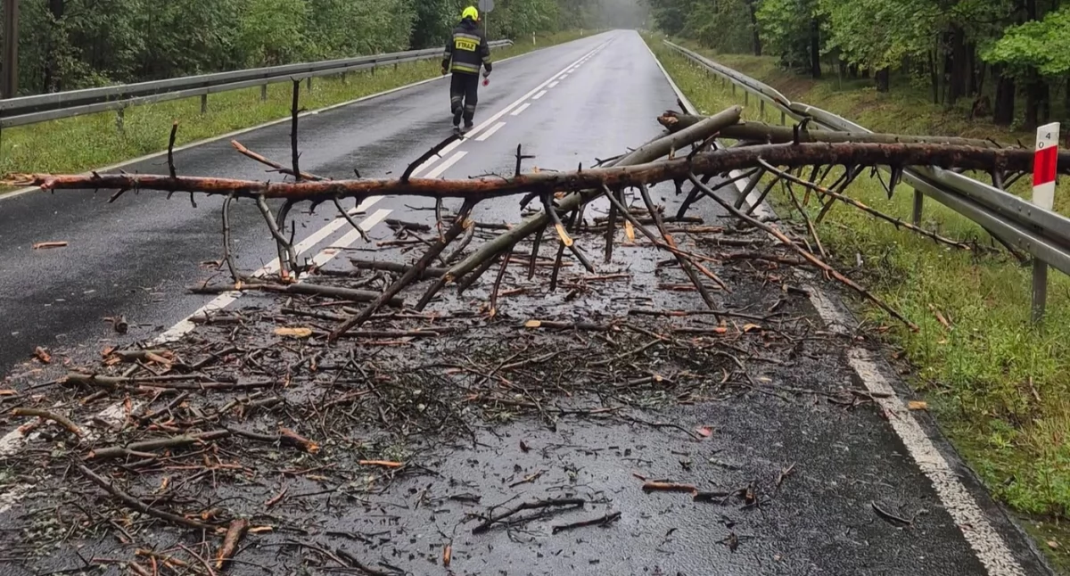Na zdjęciu: Interwencja strażaków, fot. Facebook/OSP KSRG Żytno 