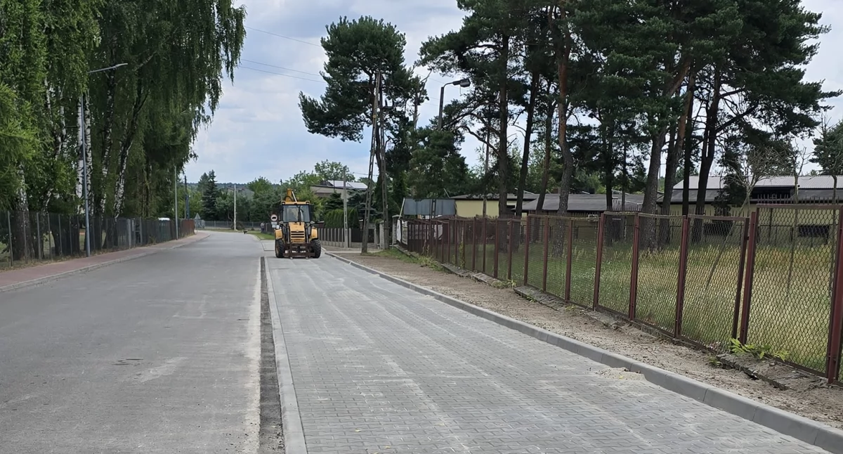Na zdjęciu ul. Wojska Polskiego w Kamieńsku