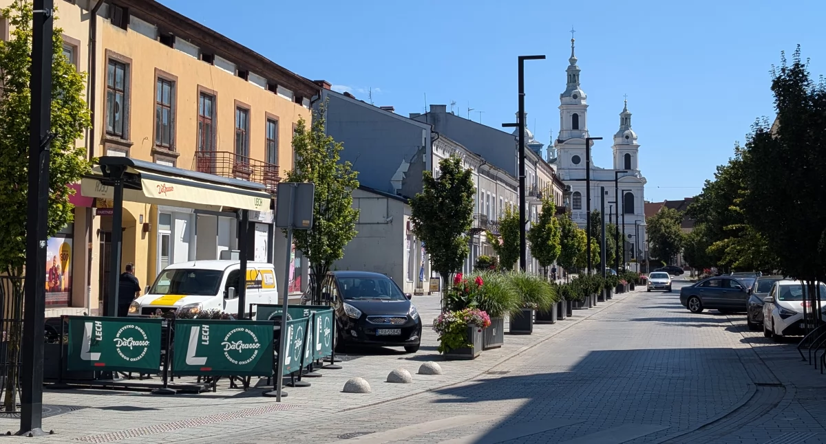 Na zdjęciu : Ul. Reymonta wyremontowana za 6 i pół miliona