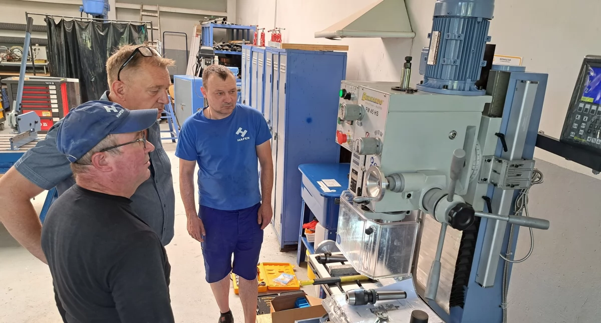 Na zdjęciu: Nowy sprzęt został już zainstalowany, fot. Facebook/ZSP nr 1