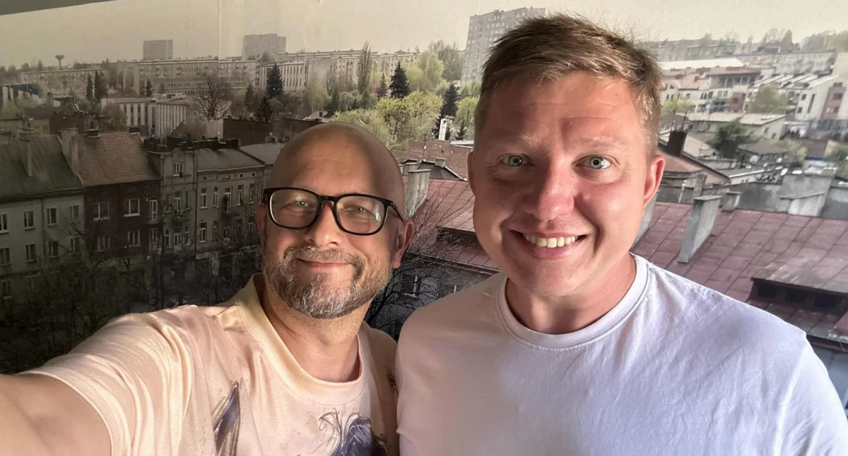 Na zdjęciu Paweł Aulich i Andrzej Andrysiak
