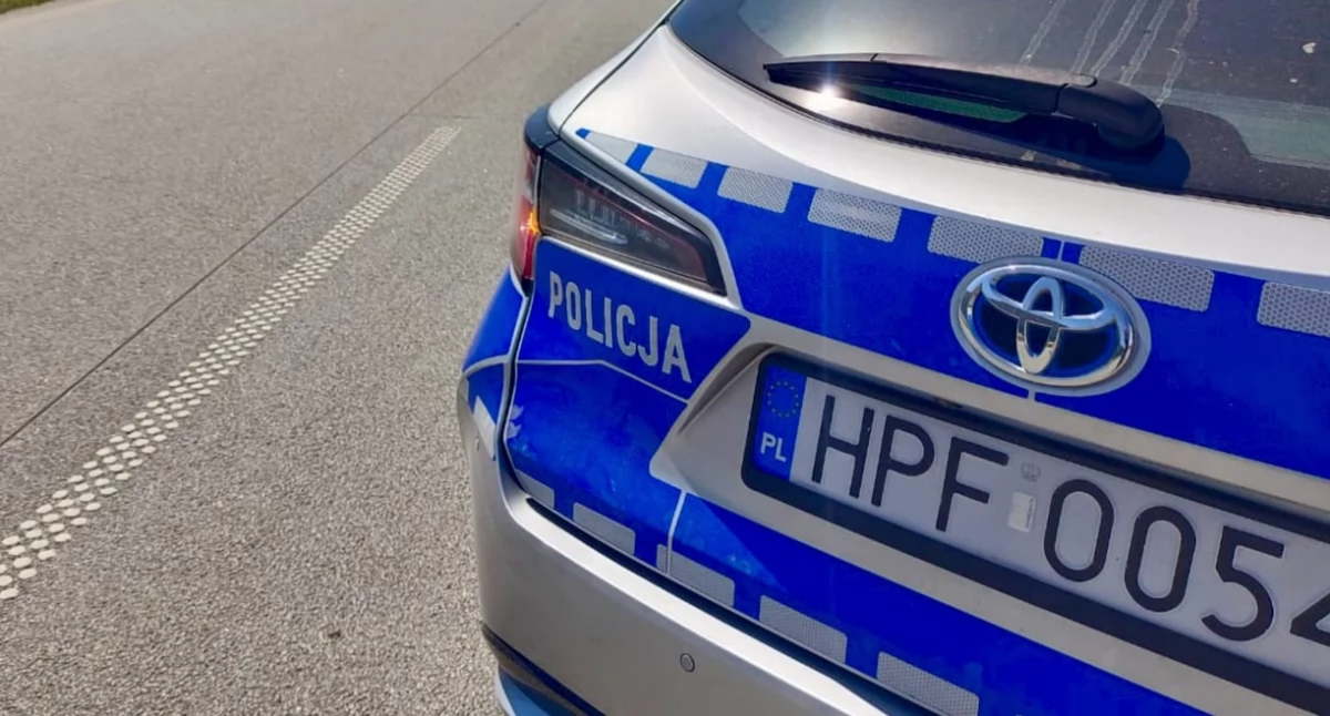 Na zdjęciu: Kolejna kolizja na A1, fot. KPP Radomsko