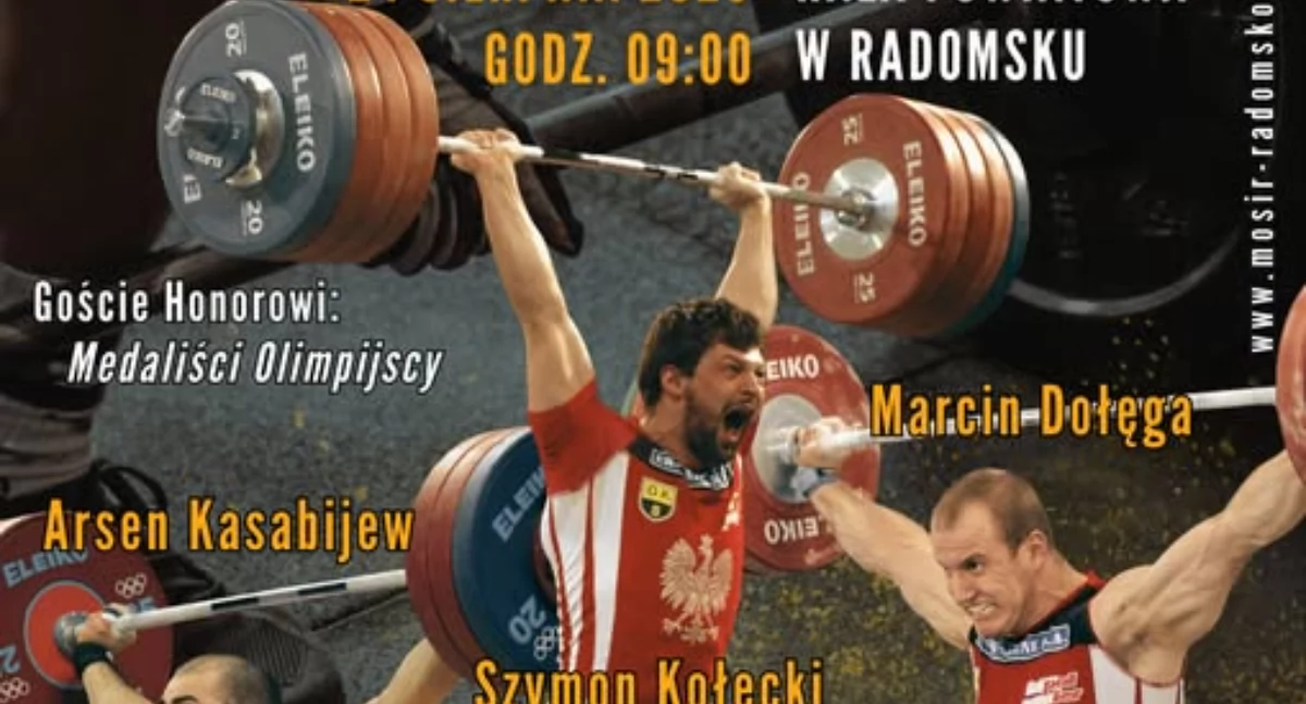 Na zdjęciu: Plakat zawodów, fot. Facebook/MOSiR Radomsko