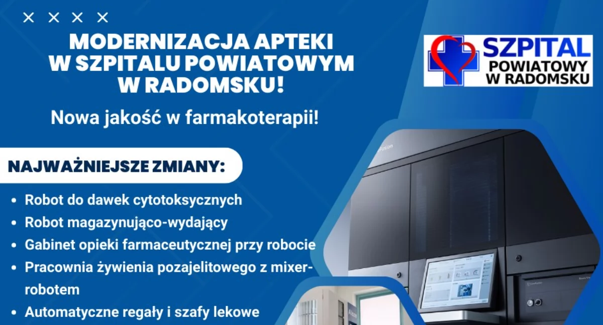 Na zdjęciu: Plakat, fot. Facebook/Szpital Powiatowy w Radomsku 