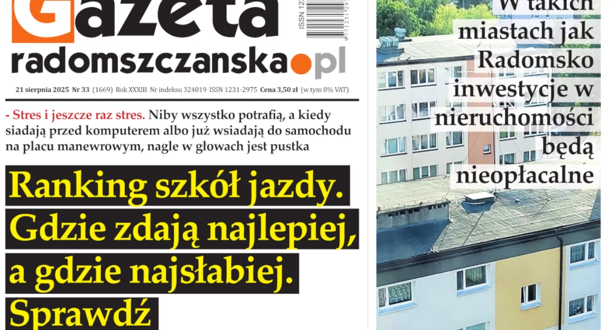 Na zdjęciu: Okładka najnowszego wydania Gazety