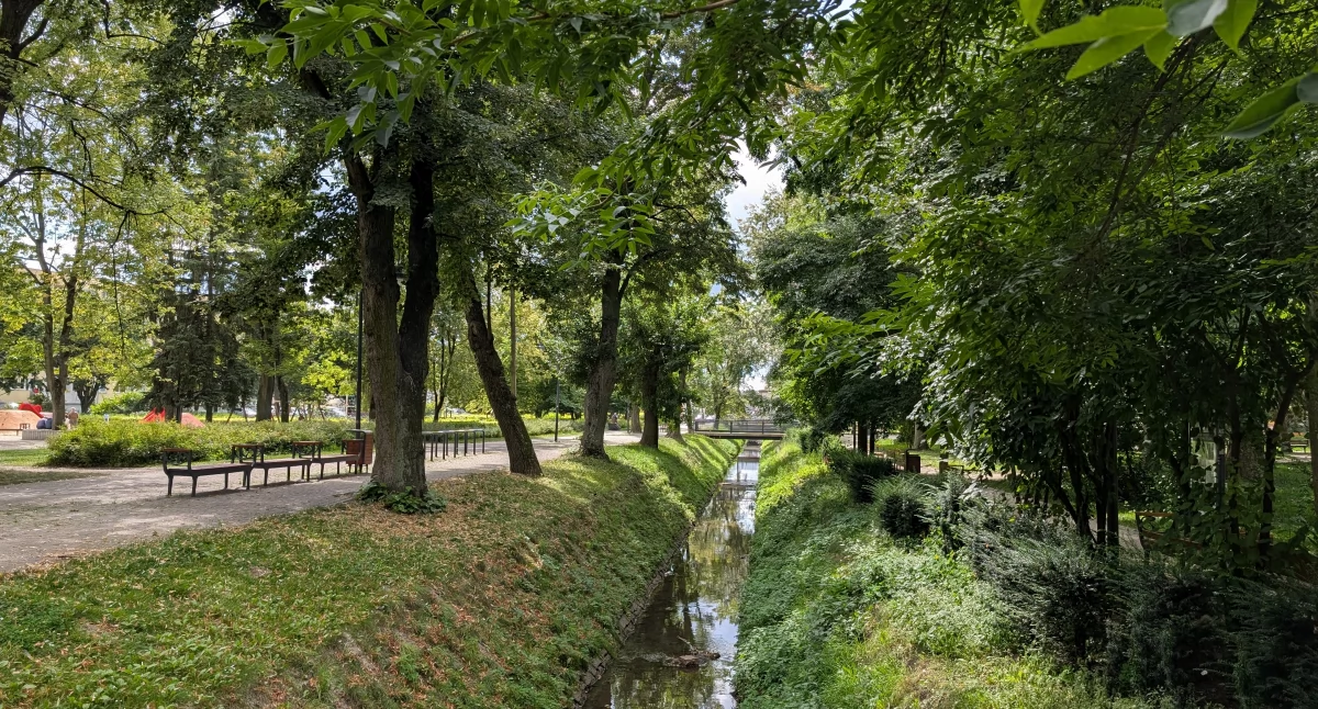 Na zdjęciu: Park Świętojański