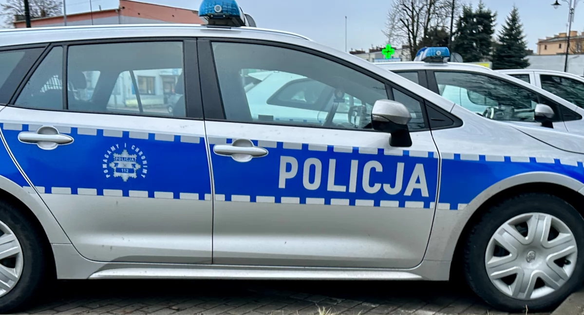 Na zdjęciu: Radiowóz KPP Radomsko