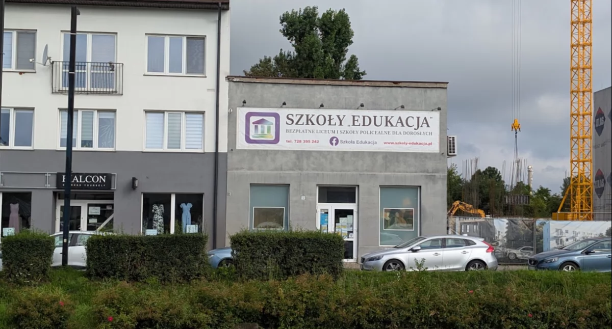 Na zdjęciu: Szkoła Edukacja nie udostępniła danych