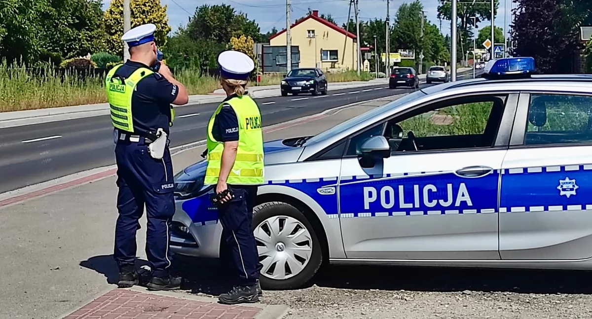 Na zdjęciu: Akcja trwała cały dzień, fot. KPP Radomsko