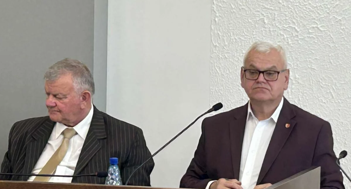 Na zdjęciu: Waldemar Zasada i Wojciech Ślusarczyk