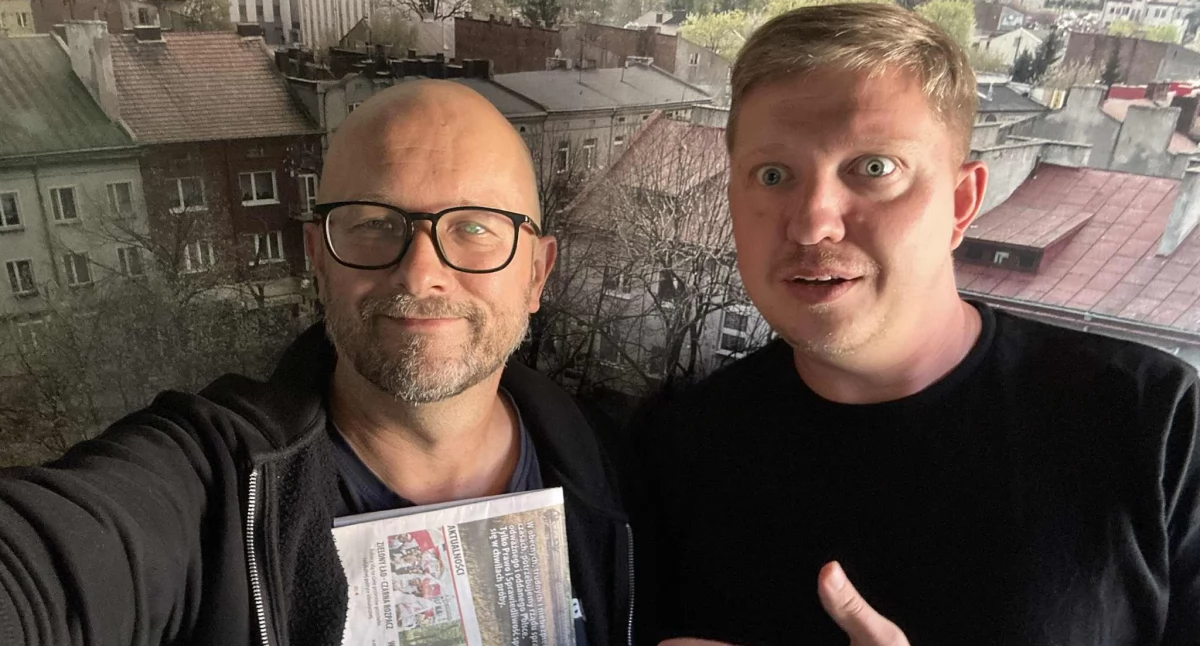 Na zdjęciu Paweł Aulich i Andrzej Andrysiak