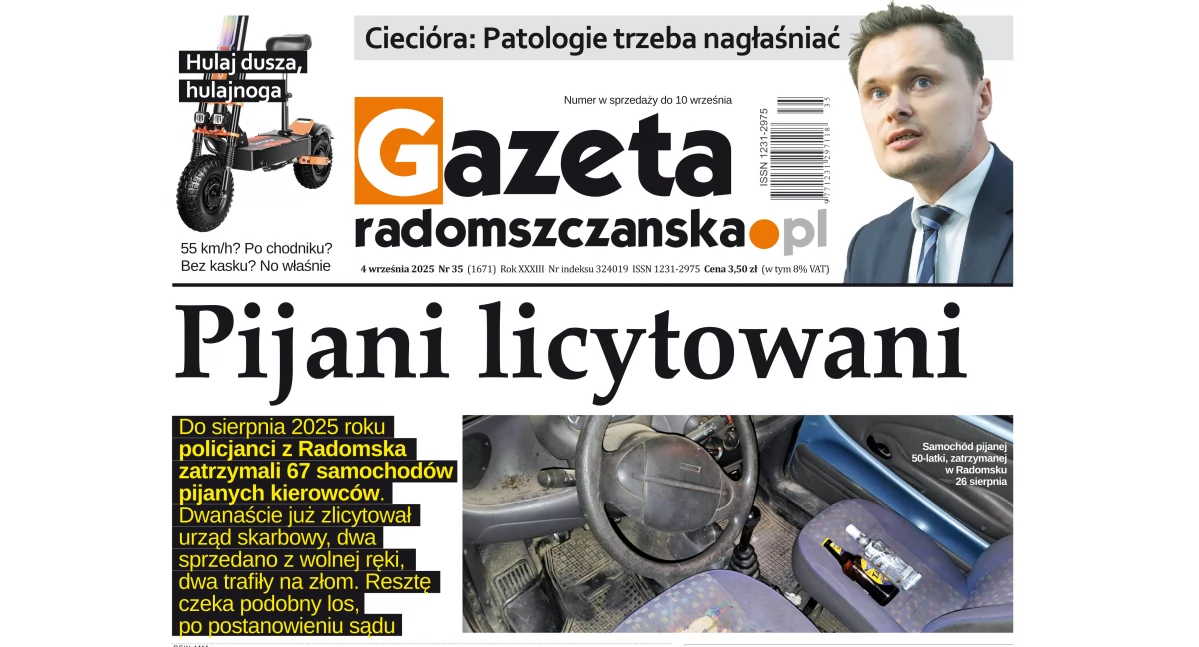 Na zdjęciu: Okładka najnowszego wydania Gazety