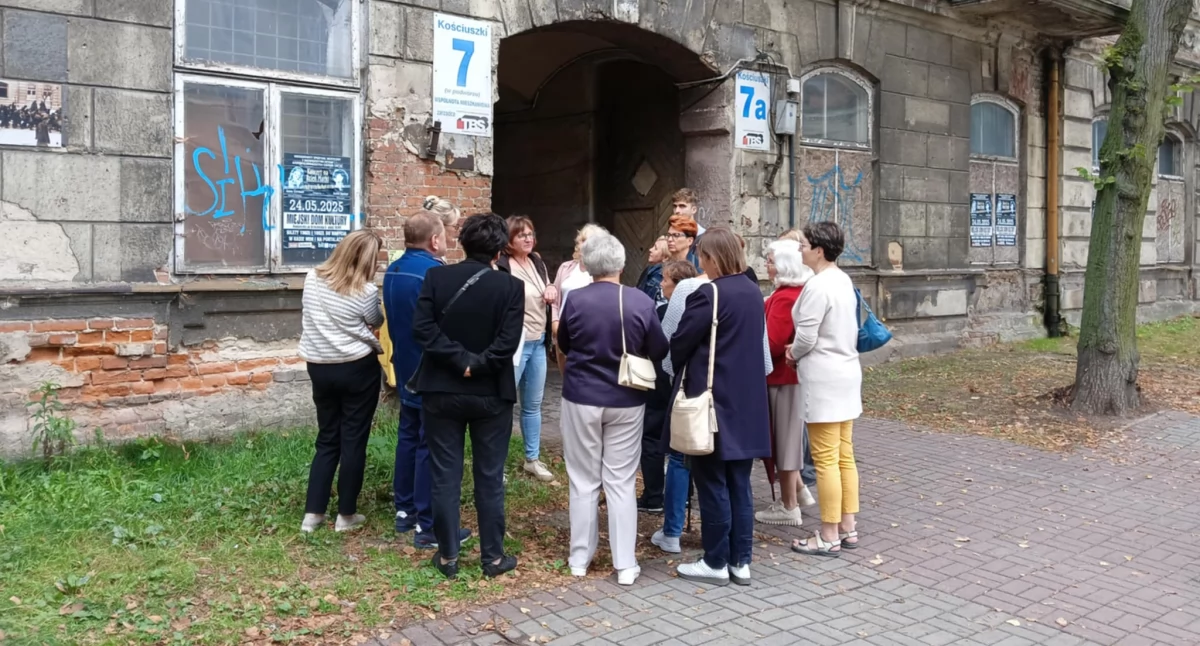 Na zdjęciu: Spacer prowadziła Agnieszka Kuligowska, fot. Agnieszka Podolska